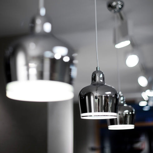 A330S Golden Bell Suspension Lamp Brass